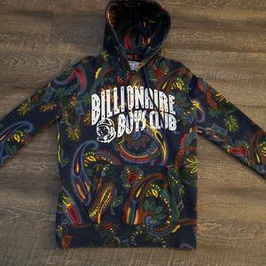 Billionaire Boys Club Men’s Hoodie All Over Print Size-M
